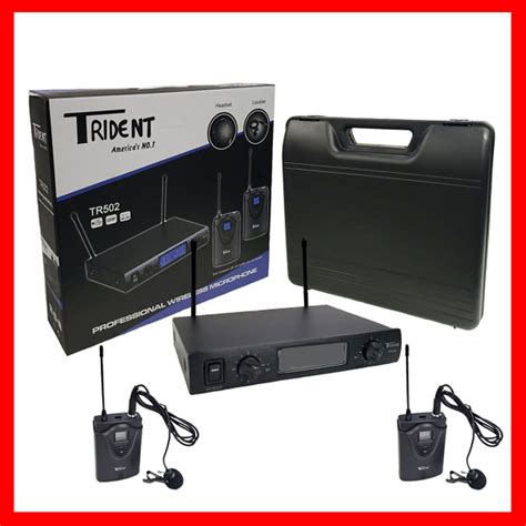 trident lapel microphone|ORIGINAL TRIDENT TR.
